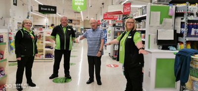 Happy retirement to Asda Falkirk checkouts colleague Jim | Asda Falkirk