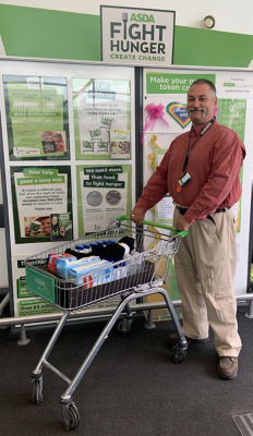 Donation to The Quays homeless shelter | Asda Sittingbourne