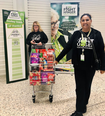 Donation to Fosse Mutual Aid! | Asda Leicester Abbey Lane