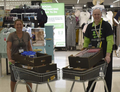 Northern Devon Foodbank donation | Asda Bideford