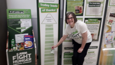 Fight Hunger Create Change campaign in  | Asda Darlington