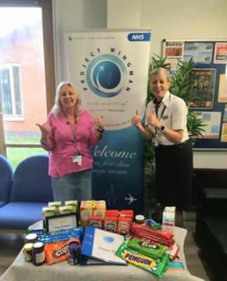 NHS Mill View Care Home donation | Asda Brighton Marina