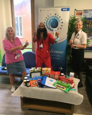 NHS Mill View Care Home donation | Asda Brighton Marina