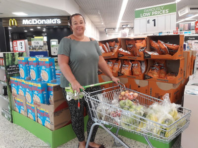 Donation to The Olive Branch Day Centre Newport | Asda Newport