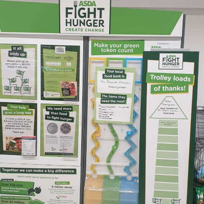 Fight Hunger Create Change in Spennymoor | Asda Spennymoor