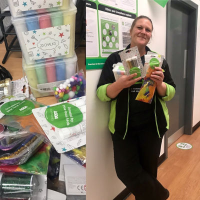 Donation to Frome Open Storytellers | Asda Frome