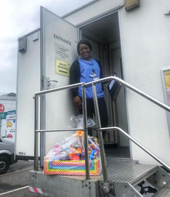 NHS breast screening van is back!  | Asda Leyton Mills