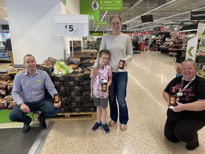 Bayley Hancock with Asda Classic BBQ Sauce