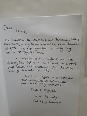 Thank you Asda! | Asda Chatham