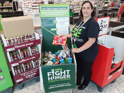Generous support for foodbank | Asda Newport