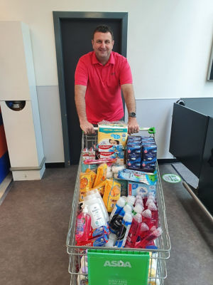 Donation to Recovery Enterprises Scotland | Asda Kilmarnock