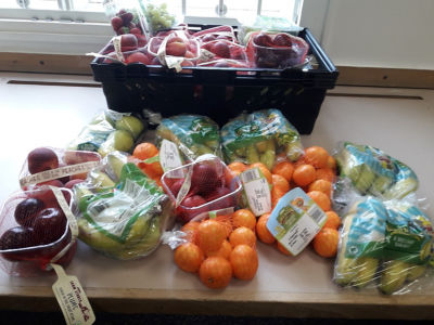 Fruit donation to Friends of Di's Kitchen | Asda Wolverhampton