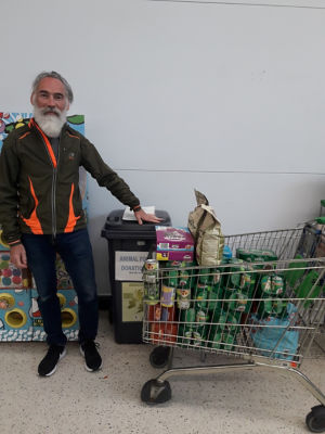 Carla Lane Animals in Need donation | Asda Bootle