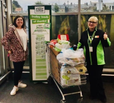 Fight Hunger Create Change support | Asda Pwllheli
