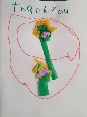 Thank you card | Asda Kilmarnock