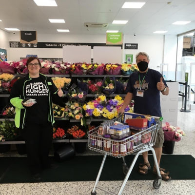 Woodley Food Bank donation  | Asda Lower Earley