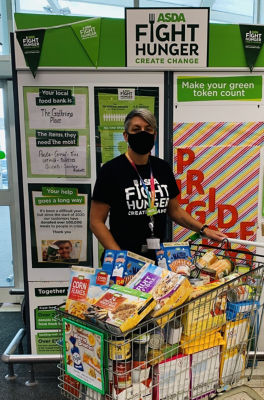 Fight Hunger food bank donations | Asda Halifax