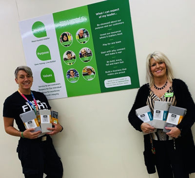 Donation to Calderdale Lighthouse | Asda Halifax