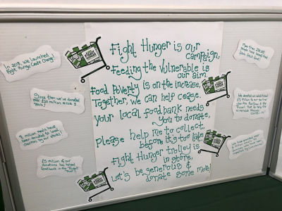 Fight Hunger Display! | Asda Leicester Abbey Lane