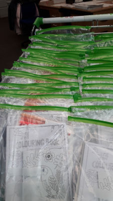Activity packs for local hospital | Asda Westbrook