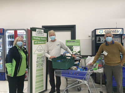Fight Hunger donation to South Ayrshire Foodbank | Asda Ayr