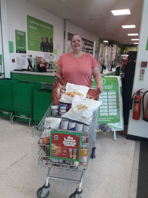 Mansfield Soup Kitchen donation | Asda Mansfield