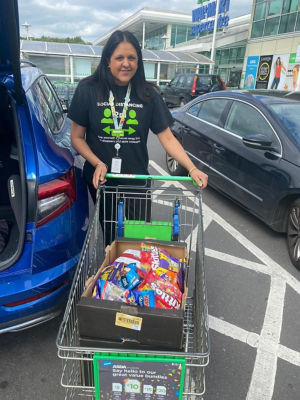 Donations to hospital | Asda Great Bridge