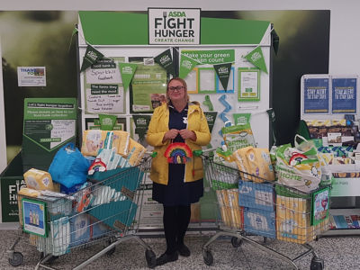 Donation to maternity unity | Asda Small Heath