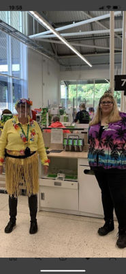 Hawaiian Day fun | Asda Biggleswade