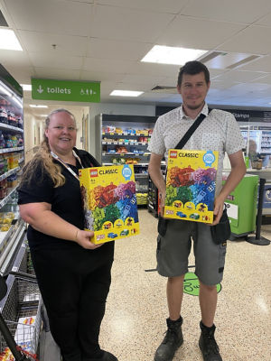 Community work space donation | Asda Gosport