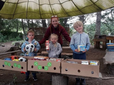 Earthtime's forest school nursery | Asda Elgin