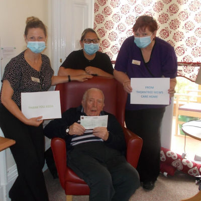 Hygiene grant for care home | Asda Falkirk