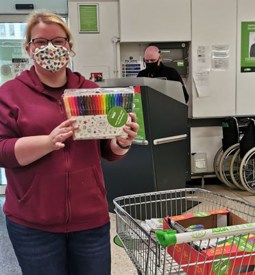 Donation to Under the Trees | Asda Falkirk