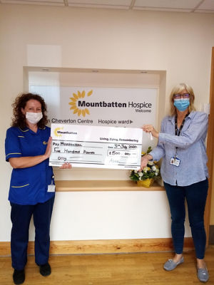 Covid Hygiene Grant to hospice | Asda Newport Isle of Wight