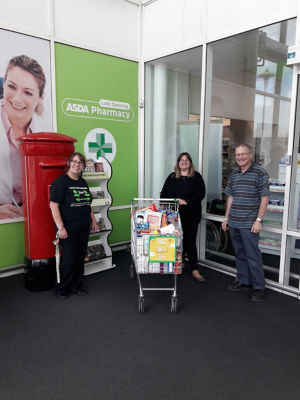 Donation to the Beacon Project | Asda Mansfield