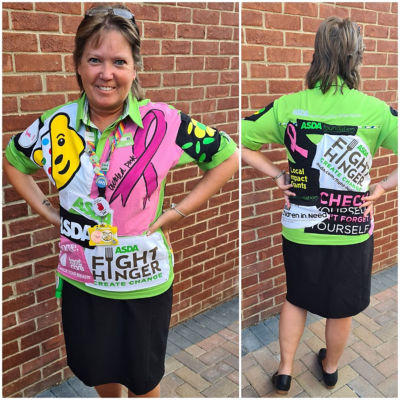 Crazy shirt day for foodbank | Asda Newport Isle of Wight