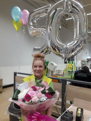 Jools is nifty at fifty | Asda Blantyre