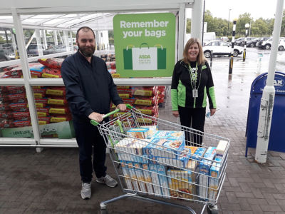 Donation to the Machan Trust  | Asda Hamilton