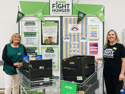 Waterlooville Food Bank donation | Asda Waterlooville