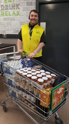 Donation to Centrepoint Outreach | Asda Boston