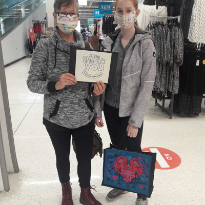 Donation to The Raft Foundation volunteers | Asda Rawtenstall