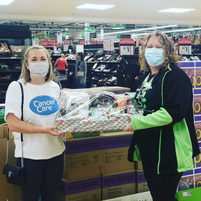Donation to Cancercare charity | Asda Lancaster