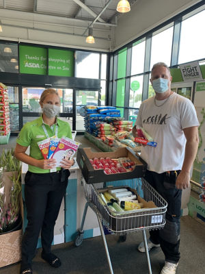Corner House Residential Home donation | Asda Clacton-on-Sea