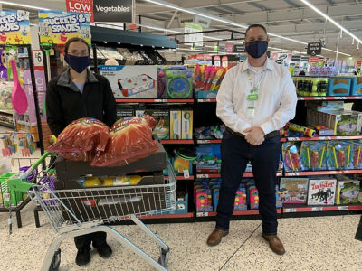 1st Jaywick Scouts donation | Asda Clacton-on-Sea