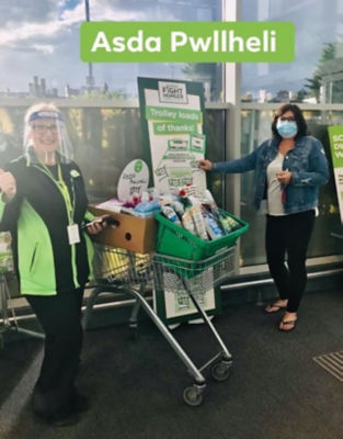 Foodbank donation collections  | Asda Pwllheli