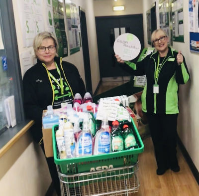 Foodbank donation collections  | Asda Pwllheli