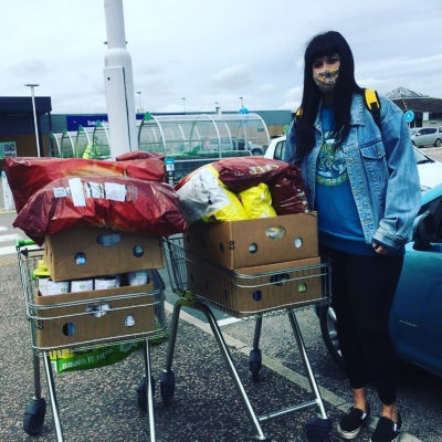 Donation to The Care Hub, Aberdeen | Asda Dyce