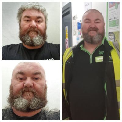Ceri's head shave for Tickled Pink | Asda Tonypandy