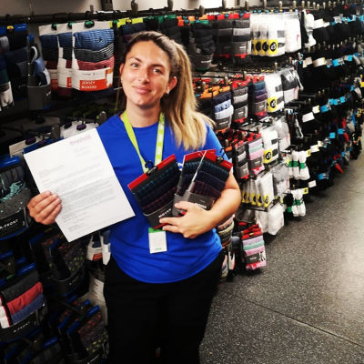 Helping homeless charity | Asda West Swindon