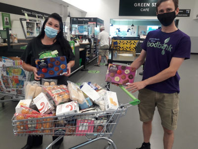 Donation to Bristol North West Foodbank | Asda Patchway